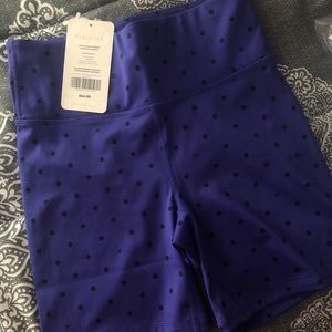 Athletic spandex shorts